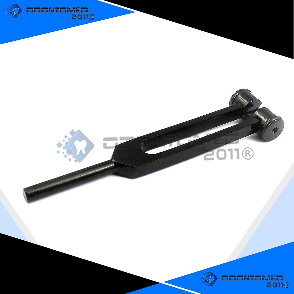 OdontoMed2011 Limited Edition - Tactical Black - Set of 3 Aluminum Sensation Tuning Forks C 128 256 512