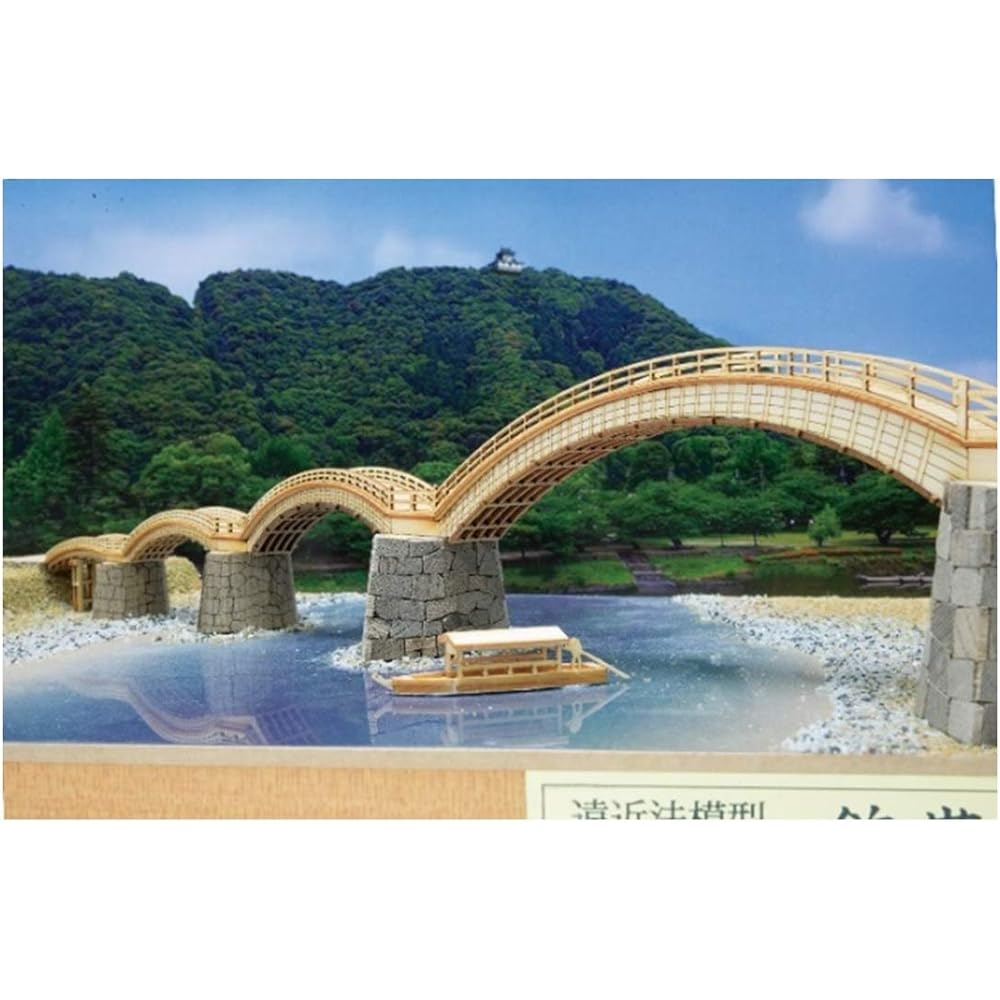 Woody Joe Perth Model Kintaikyo Bridge Wooden Model Assembly Kit