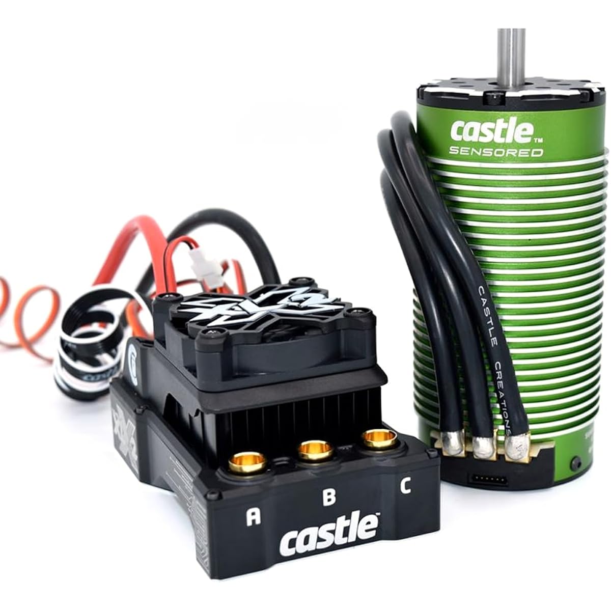Castle Creations Mamba XLX2 1/5 8S 33.6V ESC 20A BEC 2028-1100Kv with Sensored Motor