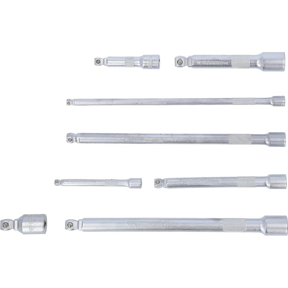 KS Tools Wobble Extension Set 1/4" + 3/8" + 1/2" 9 pieces BT020009