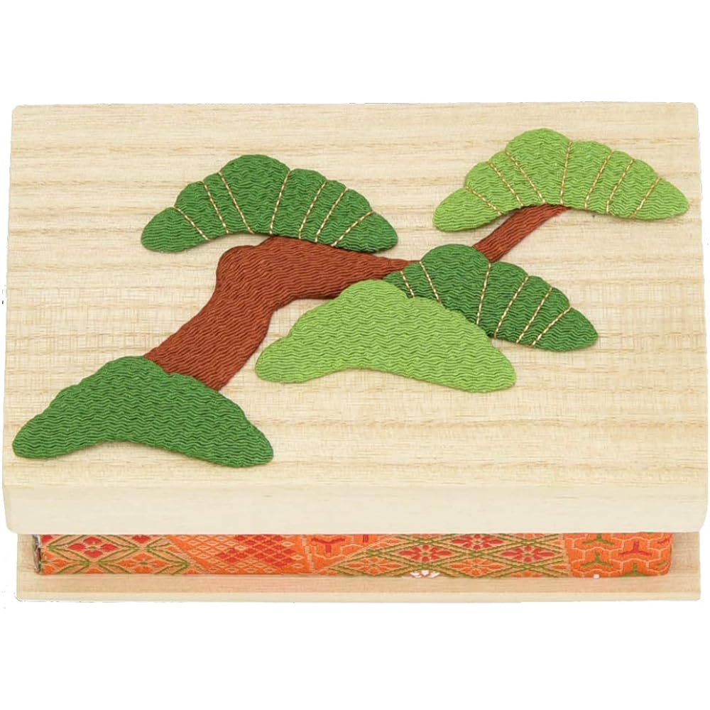 [Hasegawa of the Buddhist altar] Room ritual Seasonal decorations Crepe Seasonal Shitsurai Box New Year Crepe decorations