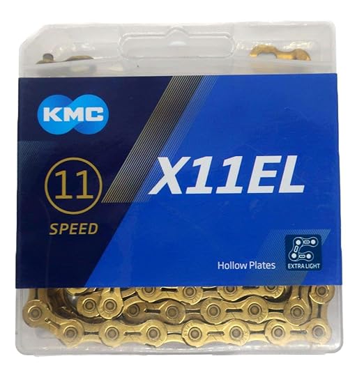 KMC X11EL Chain 118Links (Gold) [Parallel Import]