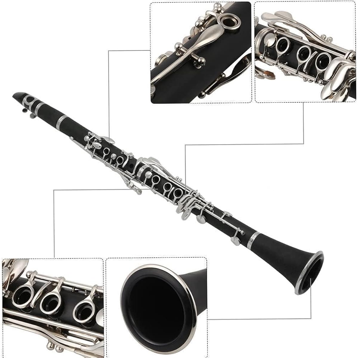 M1825-157-120 17-key clarinet beginner's set