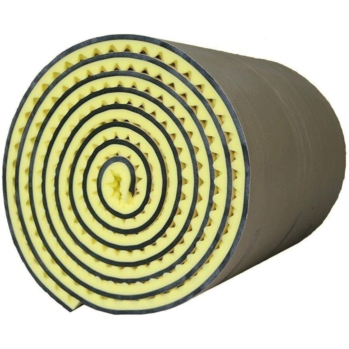 5M Family Sound Absorbing Cotton Indoor Soundproofing Acoustic Panel Cinema Recording Studio Soundproofing Foam (Yellow) (Yellow)