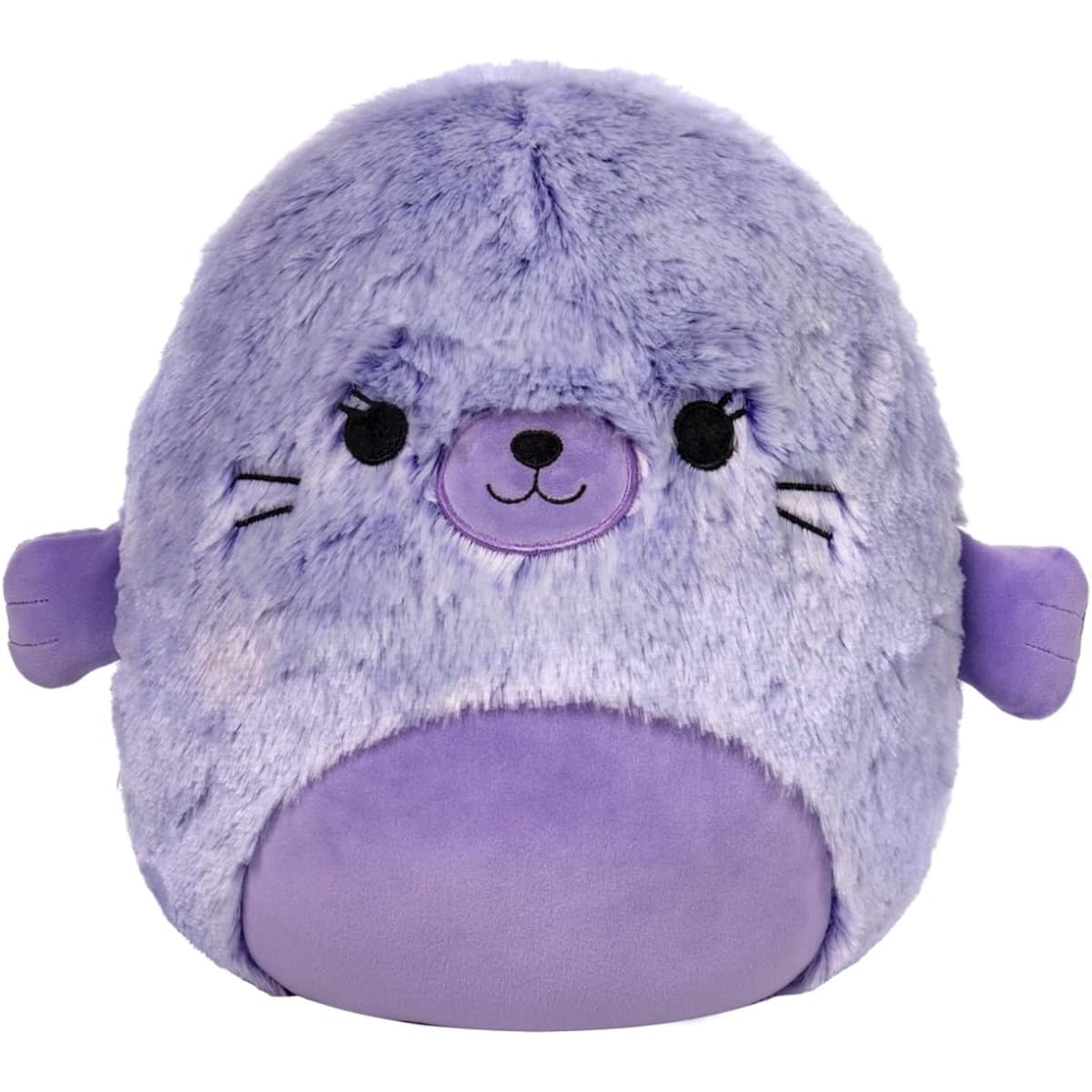 Squishmallow Official Kellytoy Fuzz-A-Mallows Fluffy Stuffed Animal (12-Inch, Elensir)