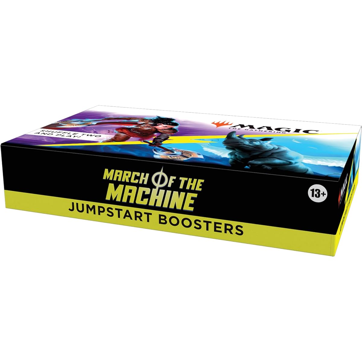 Magic: The Gathering Machine Corps March Jump Start Booster English Version 18 Packs MTG Trading Card Wizards of the Coast D17930000