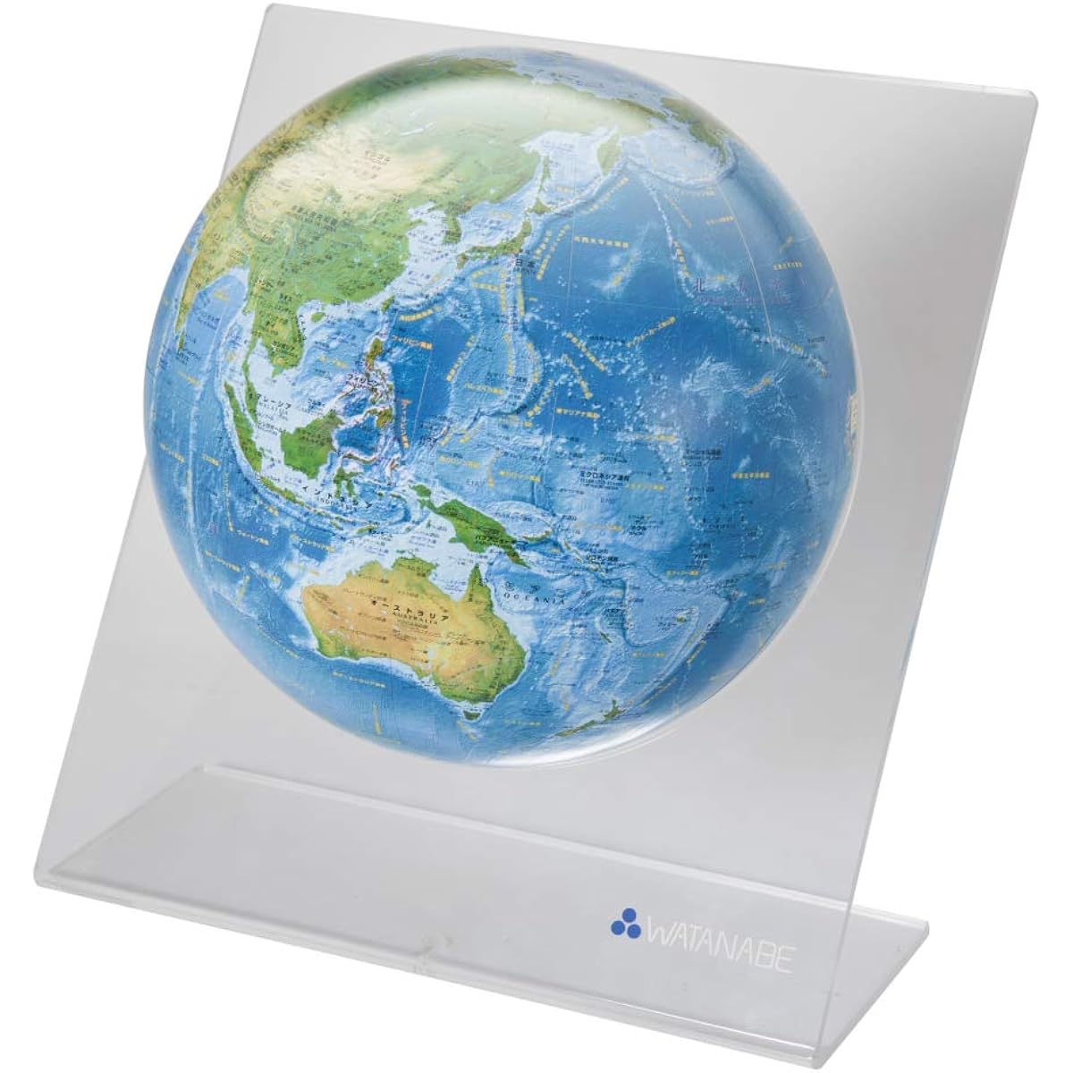 La Mer Ocean Type Globe WM (Volcano Acrylic Stand)