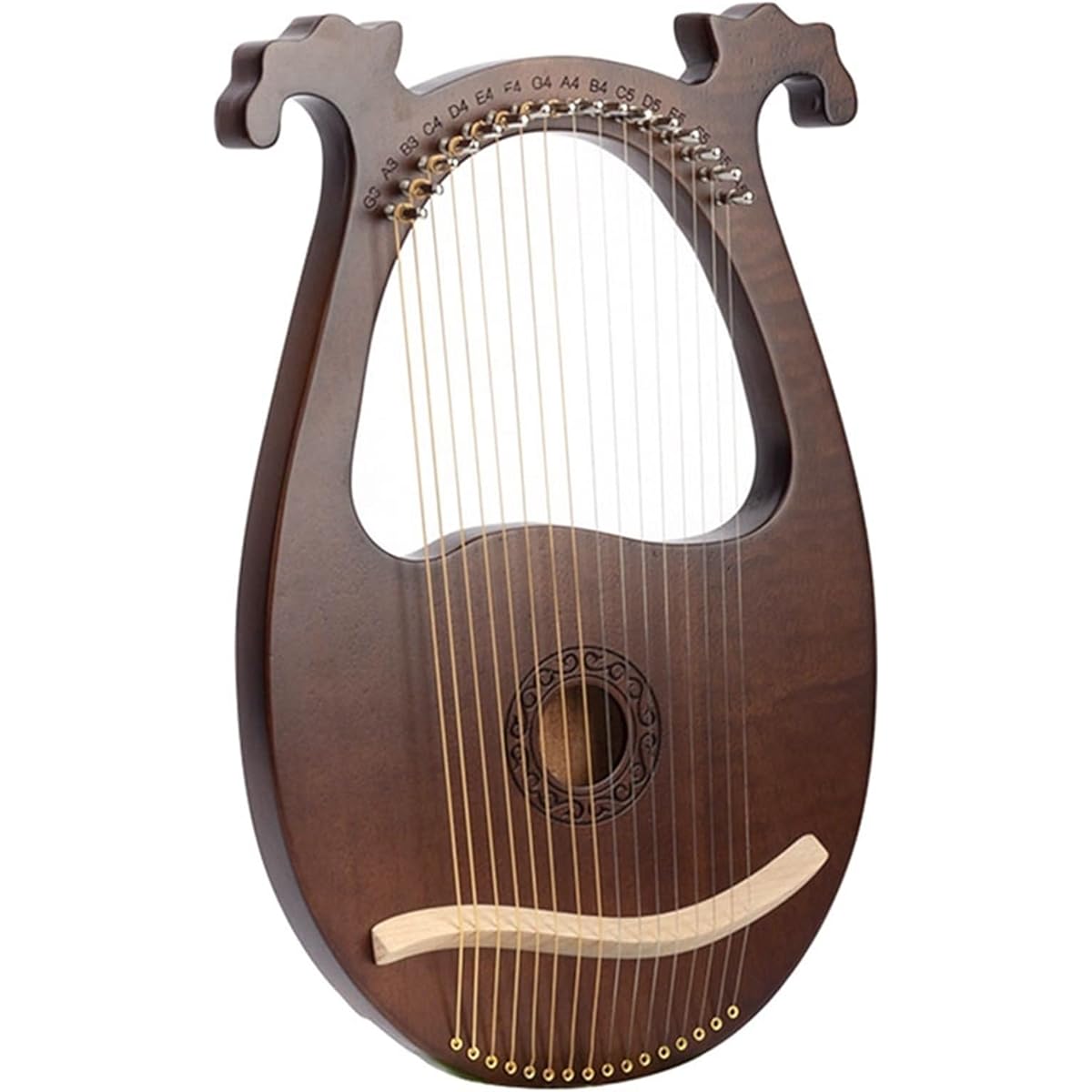 WowZza 16 String Lyre Harp Stringed Harp Instrument
