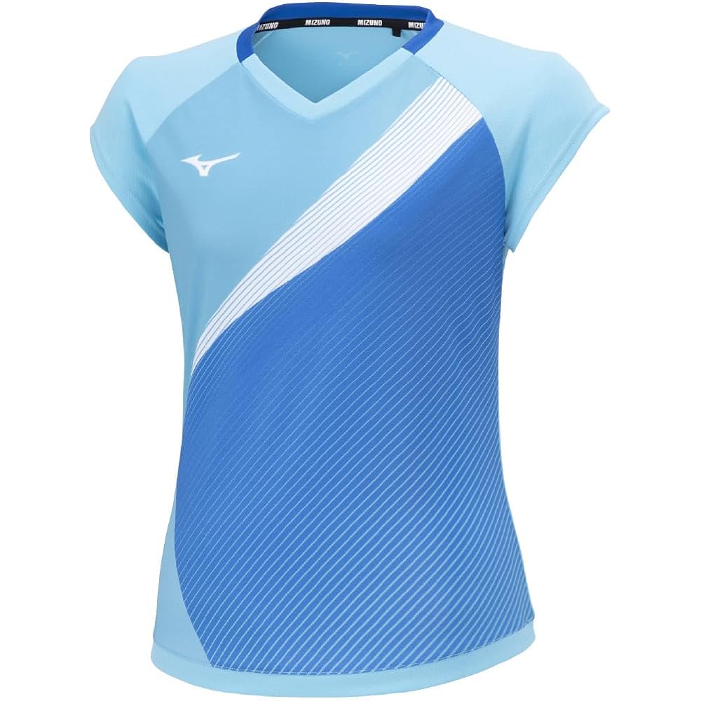 [Mizuno] Badminton Wear Game Shirt Sweat Absorbent Quick Drying Easy to Move Soft Tennis Wear 72MAA701 Women's