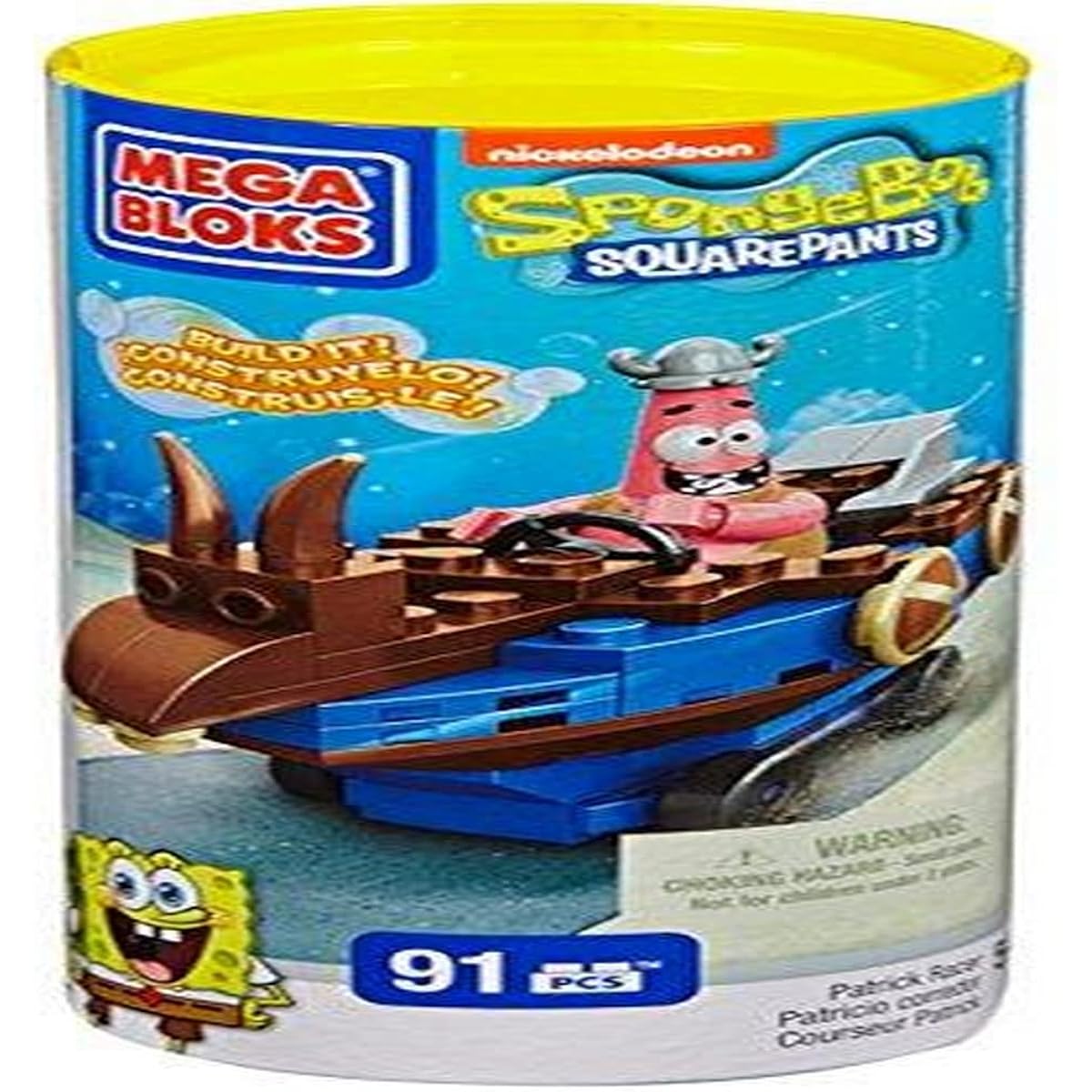[Mega Bloks] Mega Bloks SpongeBob Patrick Racer CNF30 [Parallel import goods]