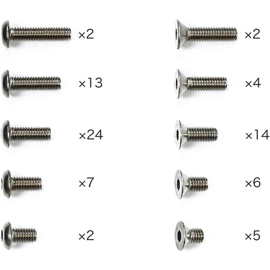 Tamiya RC Parts Special Project No.164 TD4 Titanium Screw Set 47464