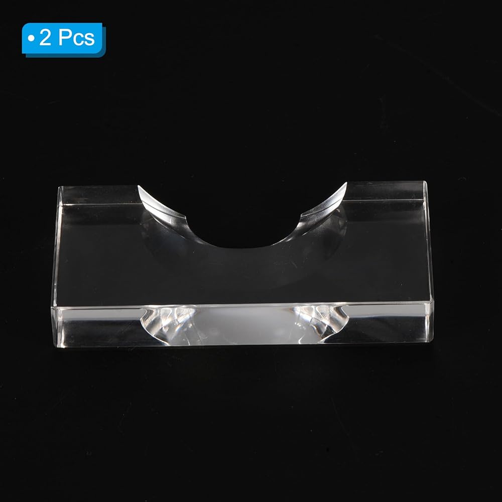 PATIKIL 2pcs 2 1/16“ Acrylic Billiard Locator for Pool Ball Snooker Ball Holder Billiard Ball Location Marker Clear