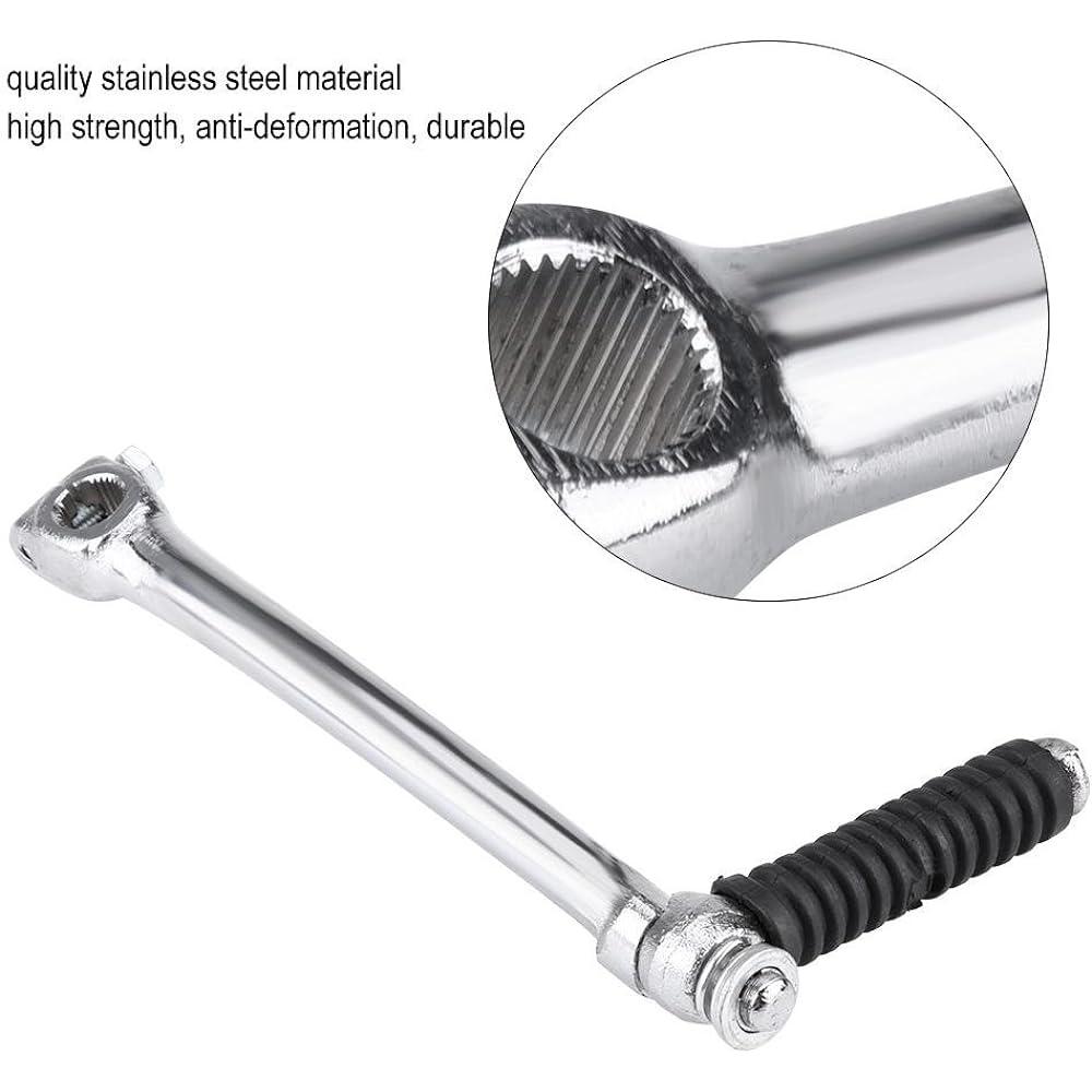 Motorcycle Start Lever Pit Bike Stainless Steel Kick Start Starter Lever for SSR SDG 70cc 110cc 125cc