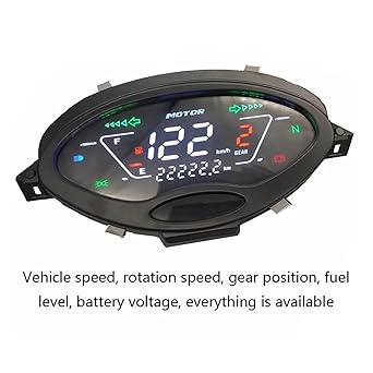 LED Indicator Odometer Fits Honda Charisma WAVE125 Wave125S Nova 125 Digital Meter LCD Meter Motorcycle Speedometer
