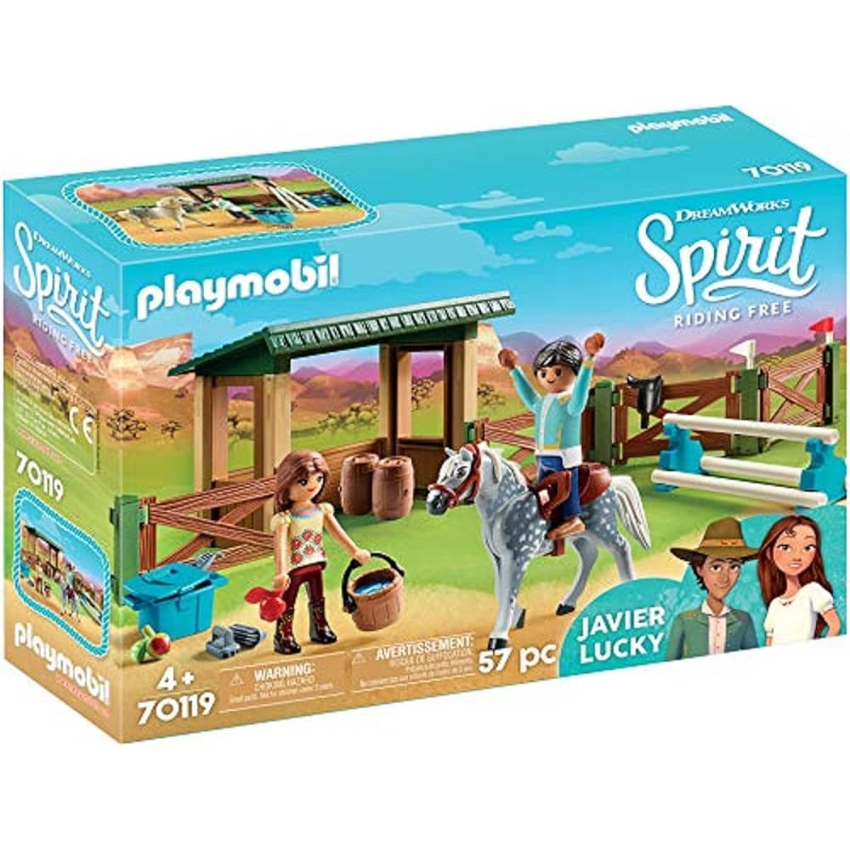PLAYMOBIL® Spirit Riding Free Riding Arena with Lucky and Javier