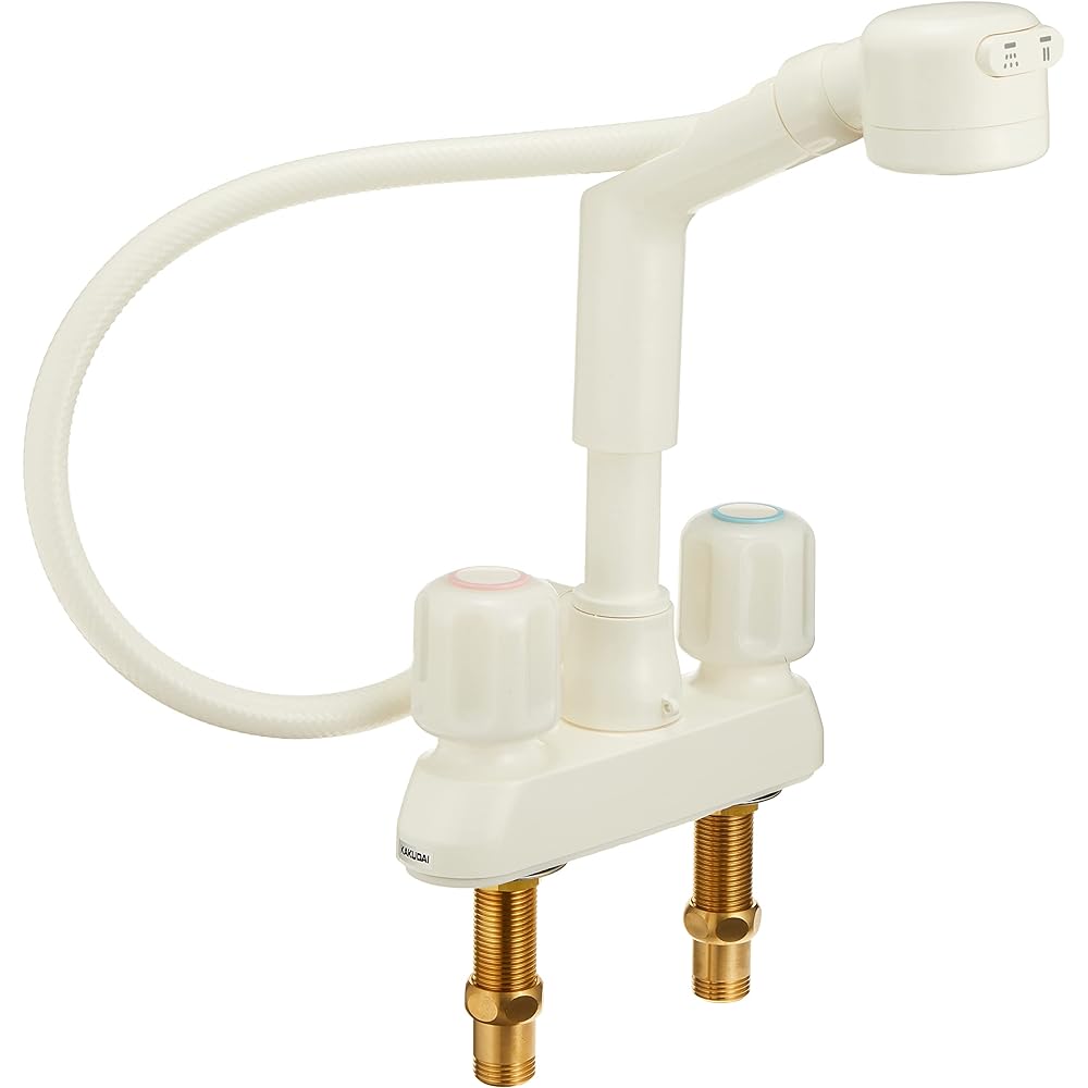 Kakudai 2-handle mixer faucet with shower 151-215