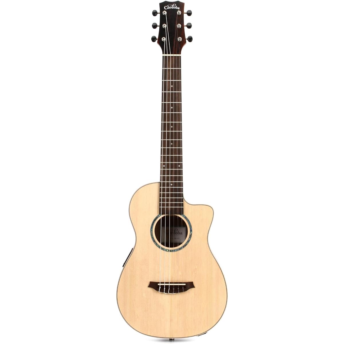 Cordoba Mini Electric Acoustic Guitar with PU Total Length 873mm Mini II EB-CE [Domestic Genuine Product]