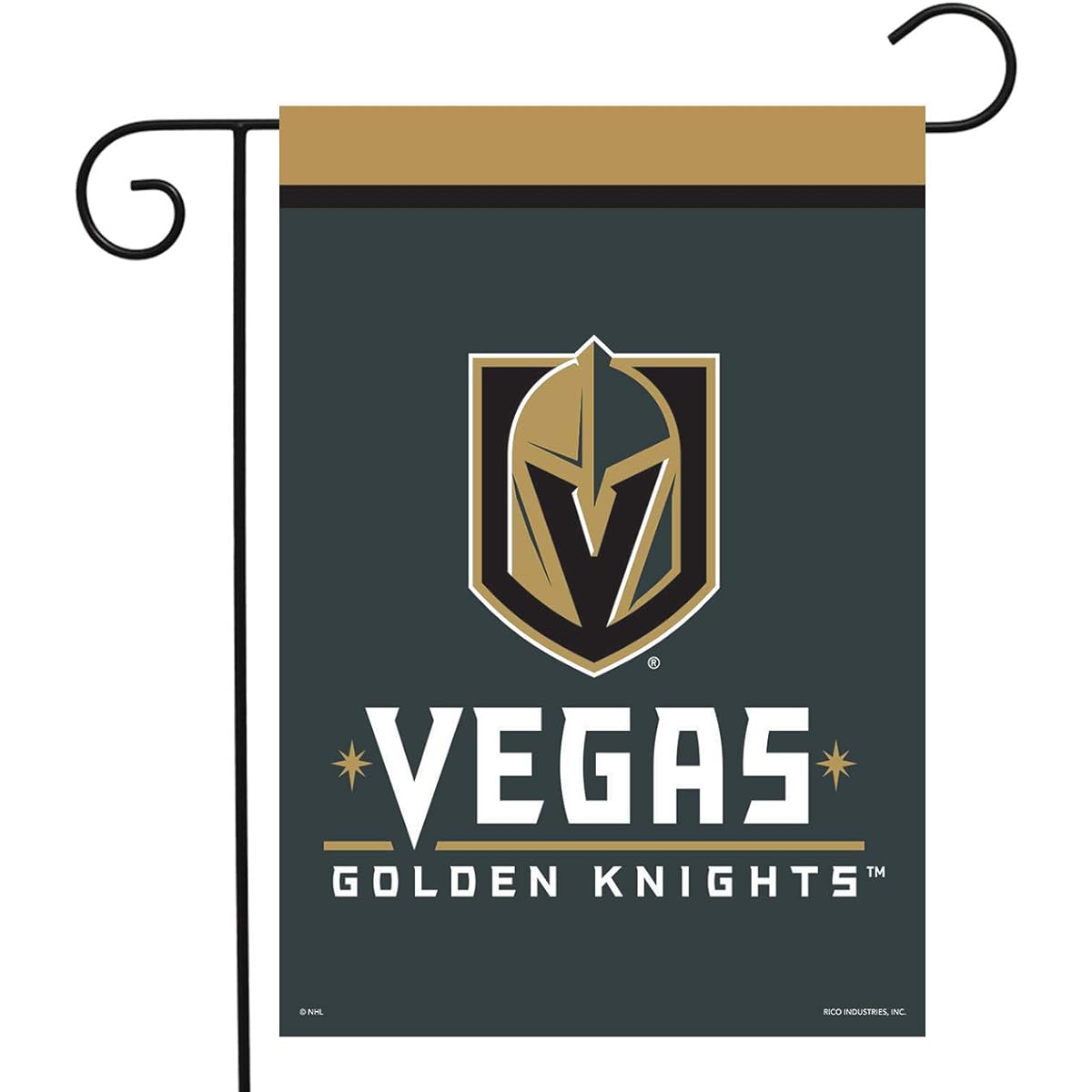 Vegas Golden Knights NHL Licensed Garden Flag 12.5" x 18" Briarwood Lane