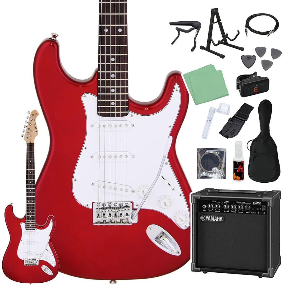 LEGEND LST-Z CA Electric Guitar Beginner 14-piece Set [Includes GA15II] Legend