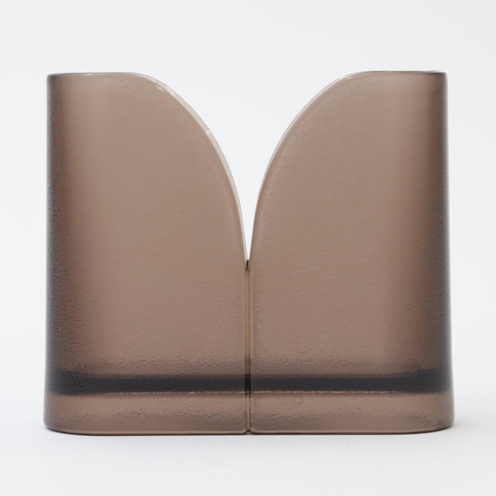 Hist Paper Napkin Holder Napkin Stand Commercial Use 3 Colors Plastic Napkin Stand Tabletop‗SJ-6001 (Brown 10 pieces)