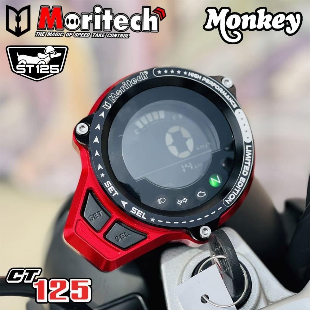 Honda CT125 Monkey125 DAX ST125 Common Meter Cover/Honda CT125 Monkey125 DAX ST125 Meter Cover V2 Moritech JA55 JA65 JB03 JB04 (Blue)