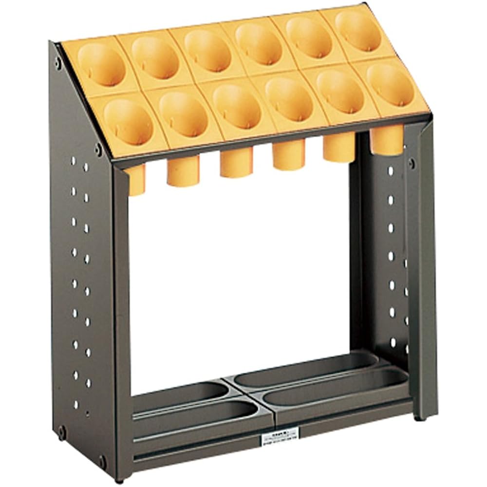 Teramoto Oblique Urban B12 Umbrella Stand for Facilities, Gray, Storage for 12 UB-285-112