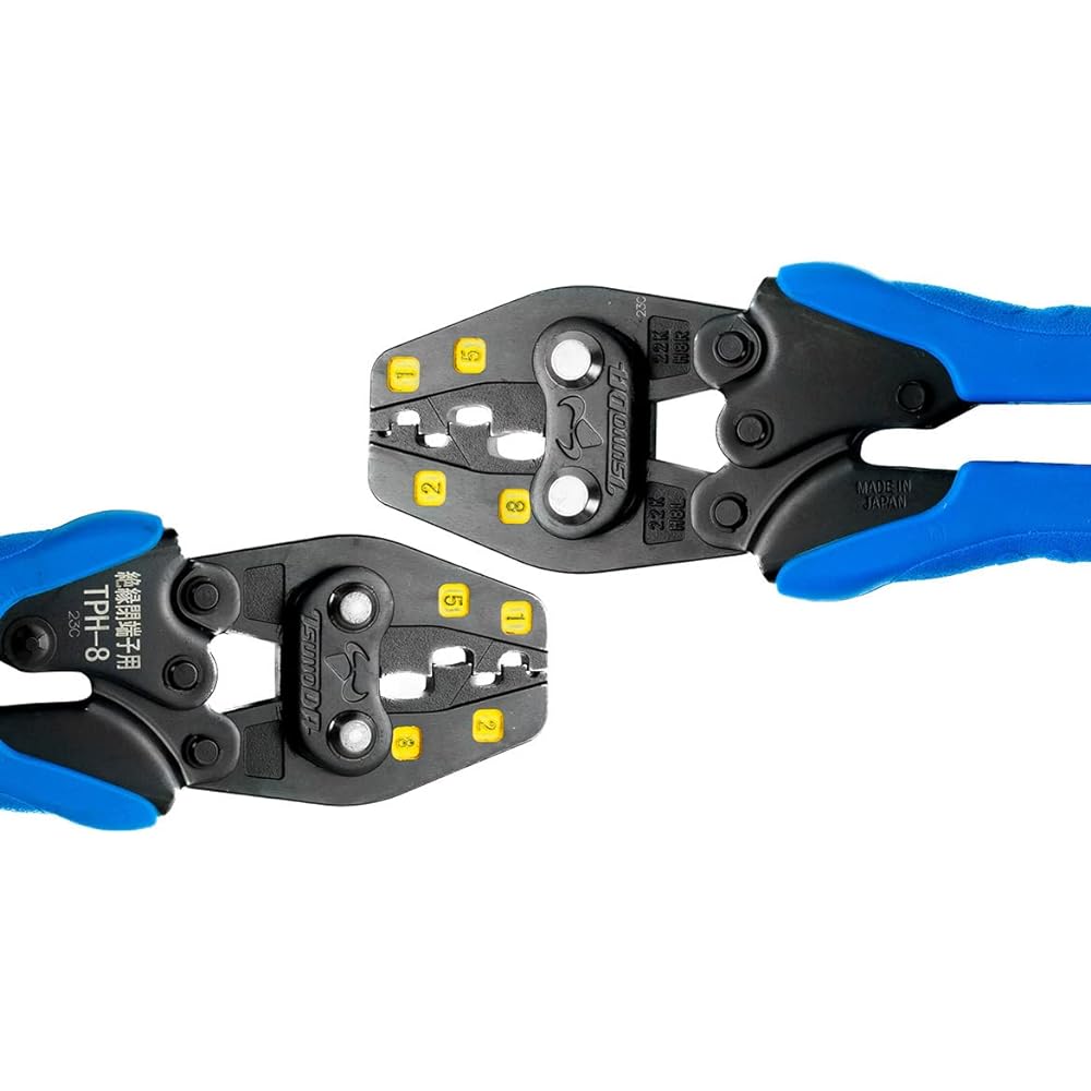 TSUNODA Crimping tool for closed end connector with insulation coating TPH-8