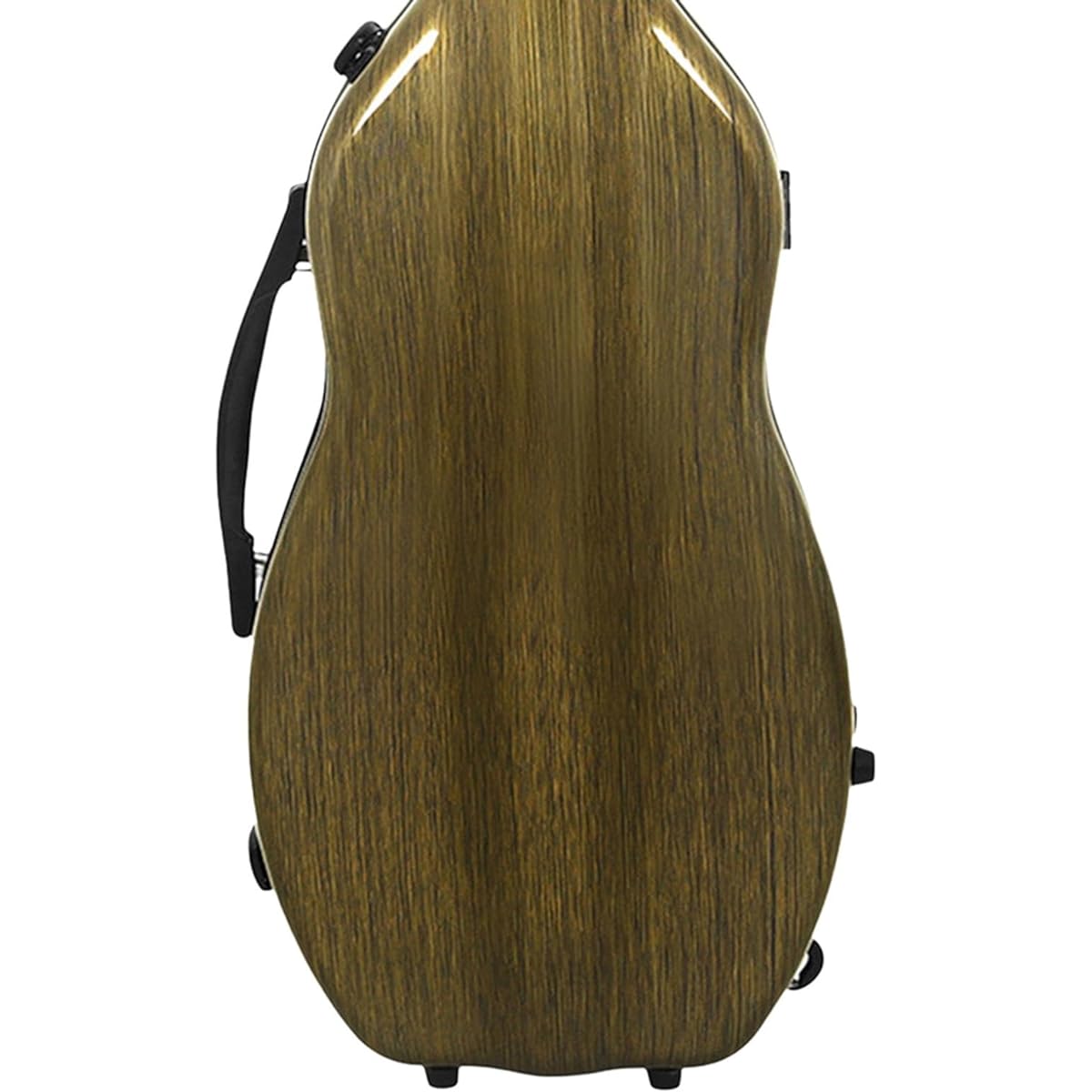 aternee Violin Case Full Size Violin Case Lightweight Portable Violin Carrying Case with Built-in Thermometer for Enthusiasts for Violin Enthusiasts, Brown