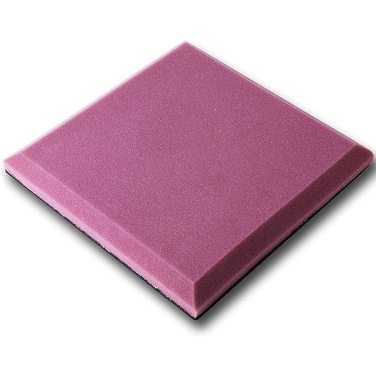 Anti-Noise Dance Room Wall Acoustic Panels Industrial Noise Reduction Sound Absorbing Cotton Soft Fireproof Soundproof Foam 10PCS Household Goods (Blue) (Purple)