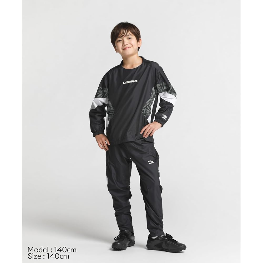 [Umbro] THE THIRD Lined Cross Pants, Water Repellent, Windproof, Long Pants, Juniors, Children, Kids Training UUJWJG31