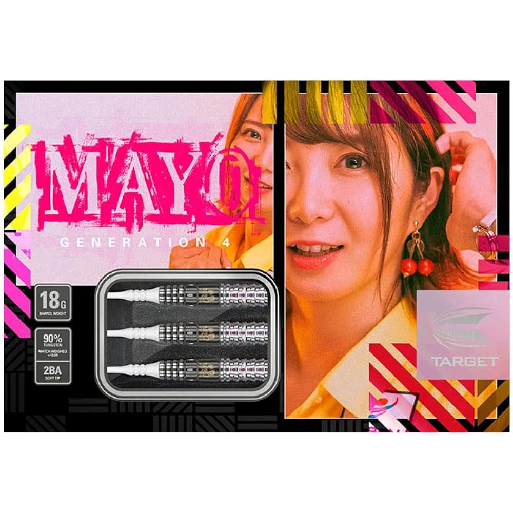 TARGET [Target] Mayo G4 Mayuko Morita model (MAYO GEN4 Tungsten90%) | Darts 2BA barrel 18g