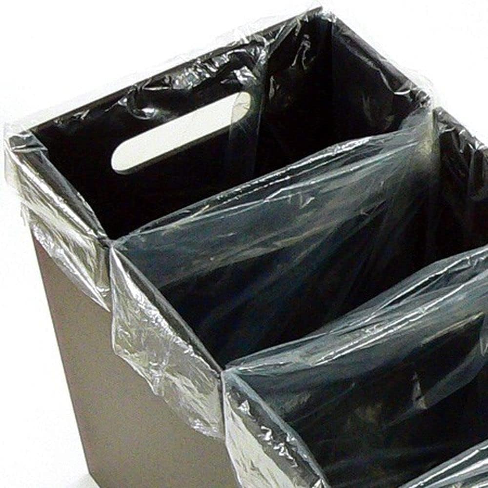 Yamato Kogei HANGER DUST S-tall Trash Can Dust Box 30L Without Lid Made in Japan Black YK09-010 Approx. 41 x 22 x 40 cm