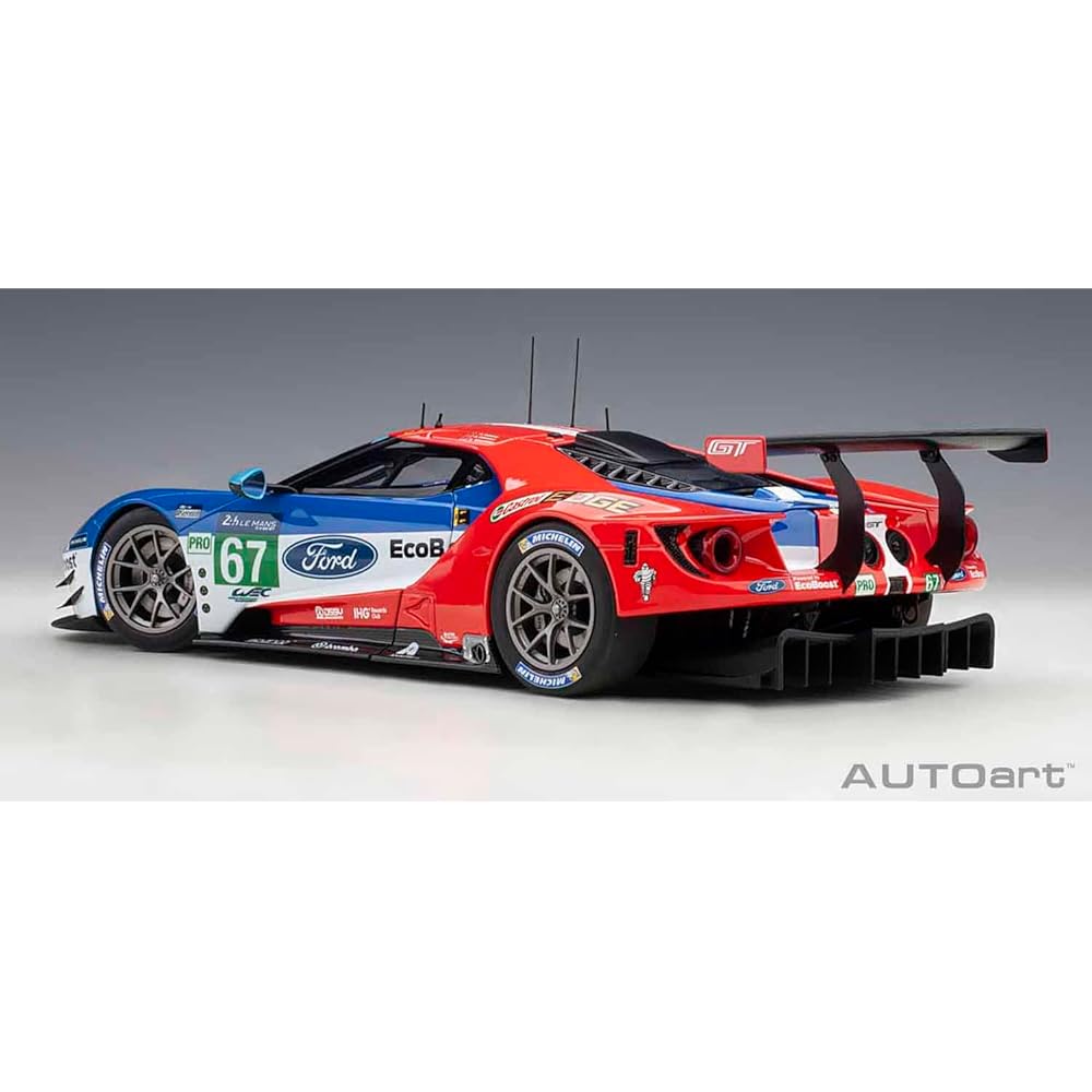 AUTOart 1/18 Ford GT 2017 #67 Le Mans 24 Hours LMGTE Pro Class 2nd Place Completed Product 81710