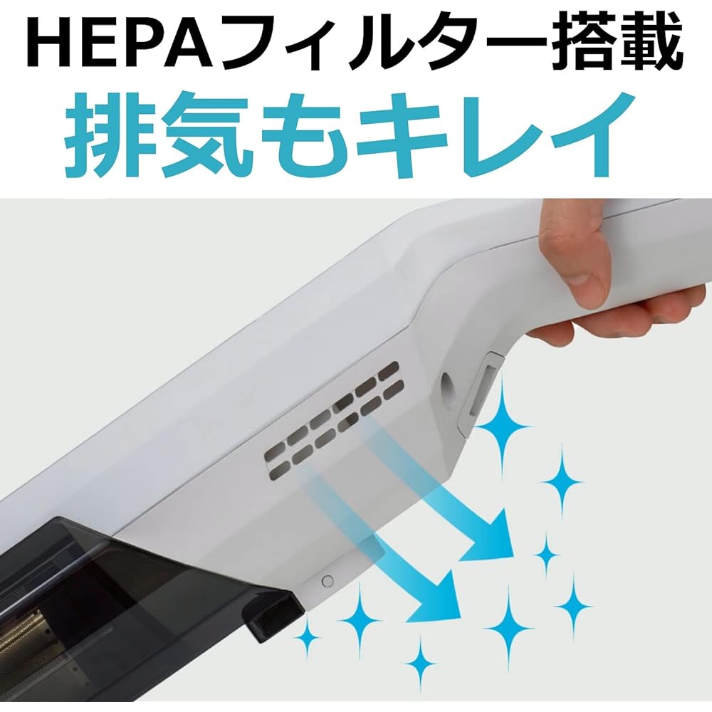 CCP Cordless Slim 2in1 Cleaner CM-DC99-WH White