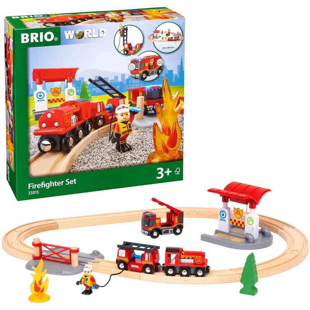 BRIO WORLD Fire Rescue Set 33815