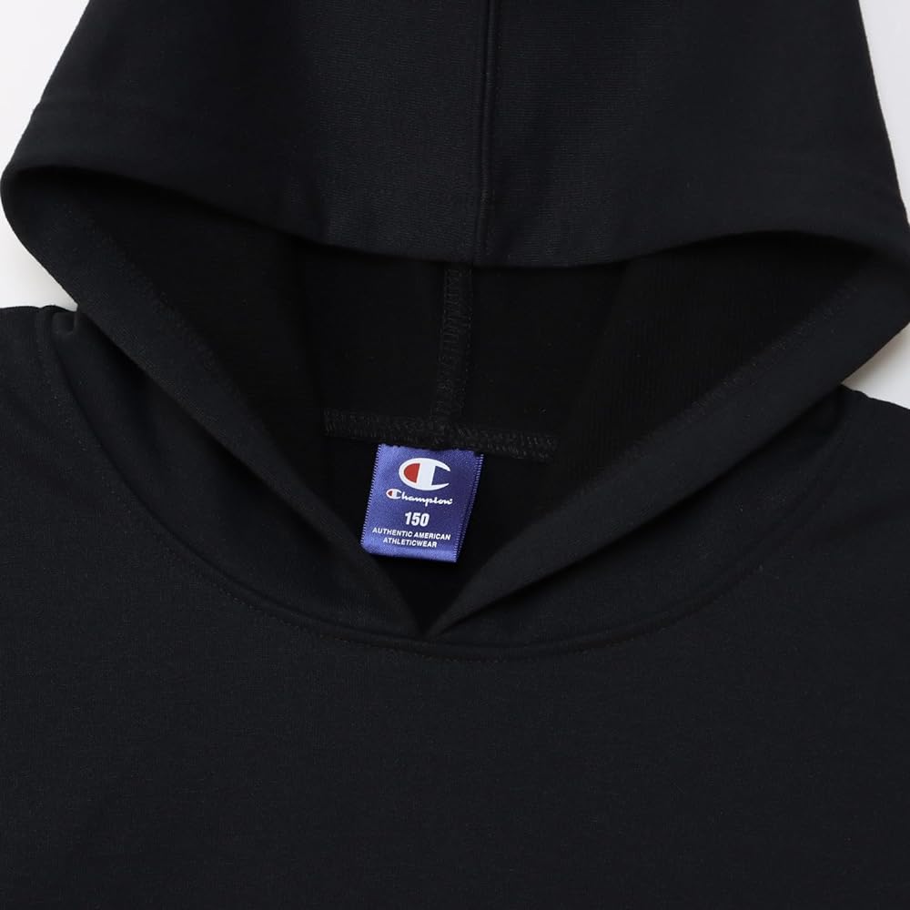 [Champion] Kids Parka, Long Sleeve, Quick Dry, One Point Logo, Hooded Sweatshirt, School Boys, CK-ZS102