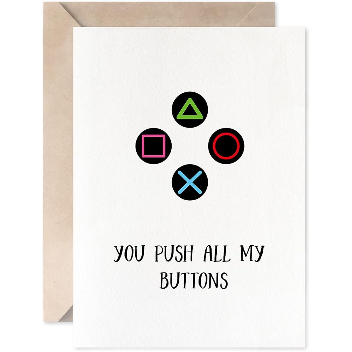 Funny Gamer Anniversary Cards for Husband Wife Boyfriend Girlfriend Gaming Birthday Cards