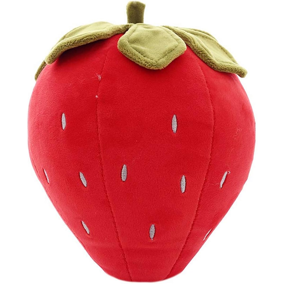 Strawberry Body Pillow Cushion Stuffed Toy Cute Fluffy Strawberry Fruit Decoration Large Birthday Present Strawberry Stuffed Toy Strawberry Celebration Interior Fruit Children Cushion Store Decoration Red 50cm