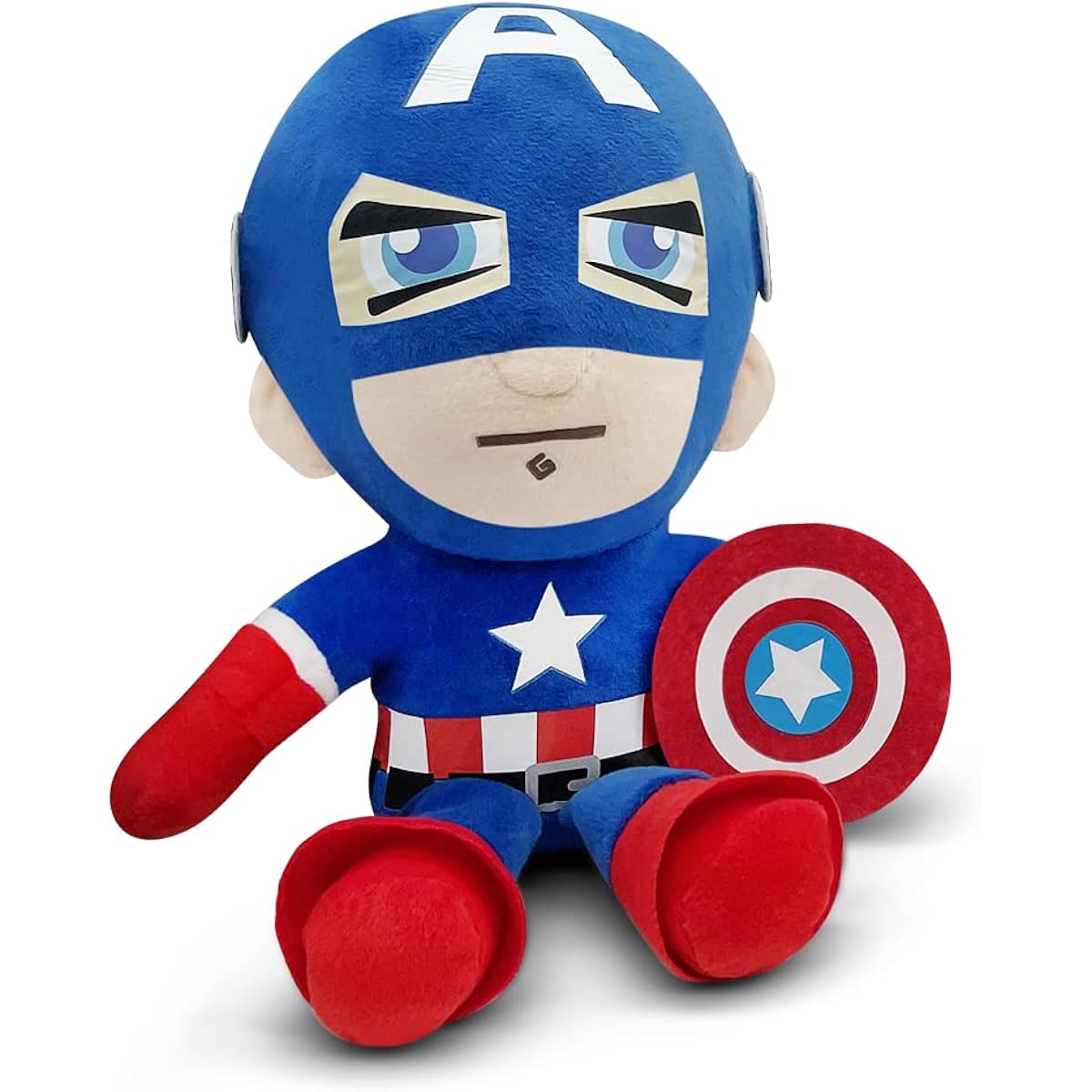 SPAKTOY Hero Plush Toy Hero Stuffed Animal 11 Inch Hero Door Decor Stuffed Animal Toy Gift for Boys/Girls (Blue)