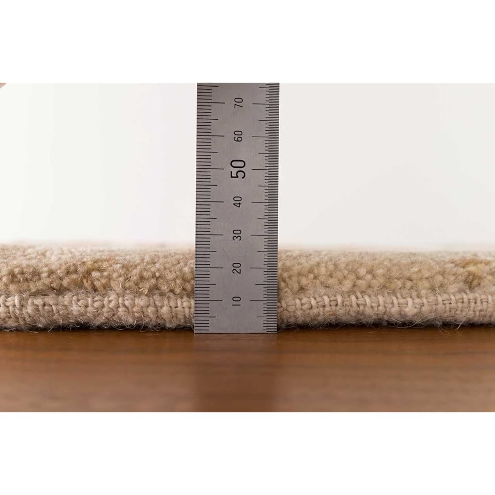 Sayang Sayan Hand Woven Gabbeh Gabbeh Entrance Mat Indoor Indoor SS2 60x90 Beige Wool