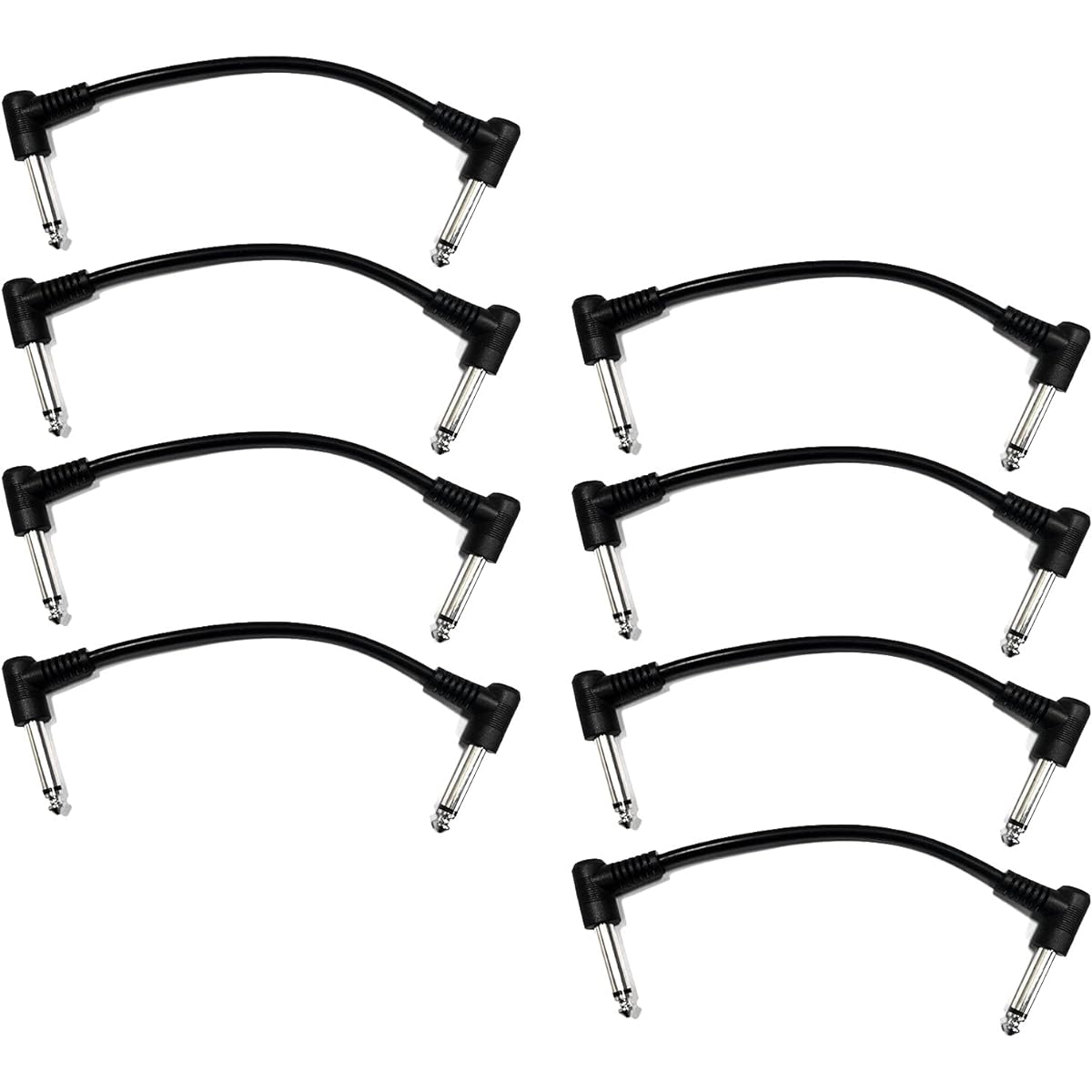 Guitar effect pedal patch cable 8 pack