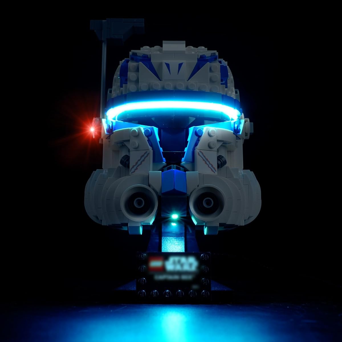 cooldac LED Light Kit Lego Captain Rex Helmet 75349 Lighting Kit Compatible with Lego 75349 (Light Only, No Lego Model)