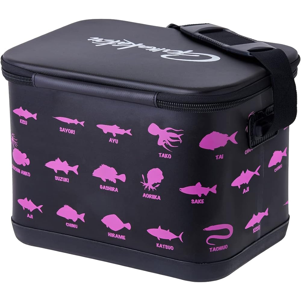 Gamakatsu Tackle Bakkan 18 GM2582 Black (Fish pattern)