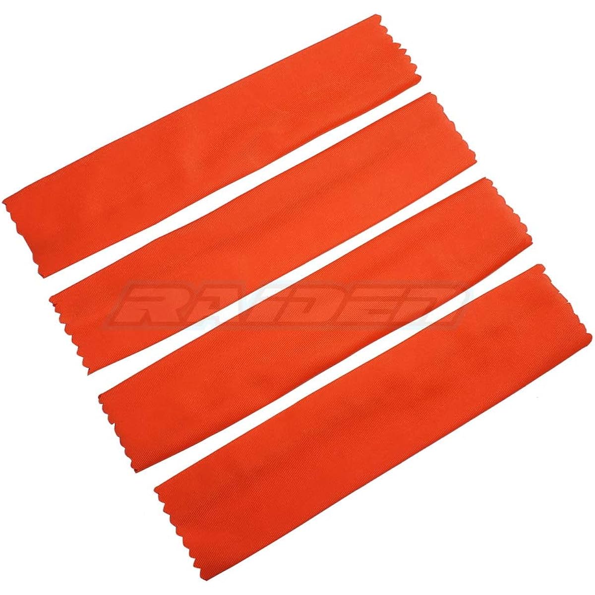Raidenracing Damper Shock Sleeve Dirt Dust Resist Guard Cover for Traxxas 1/5 X-MAXX 4pcs Orange
