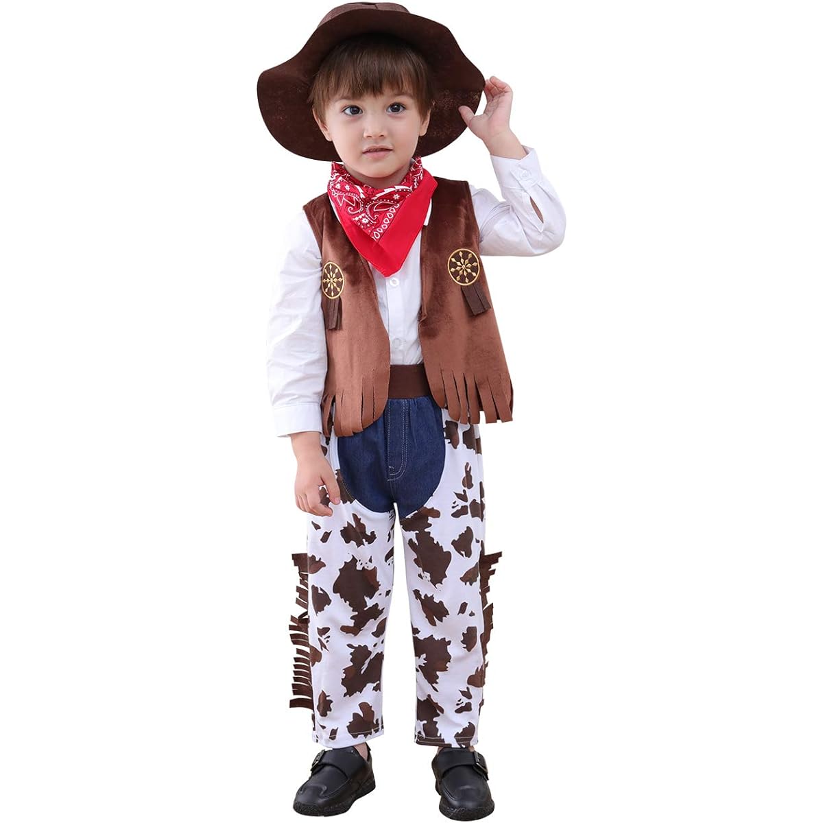 May's Baby Western Cowboy Style Kids Costume Set Cosplay Costume