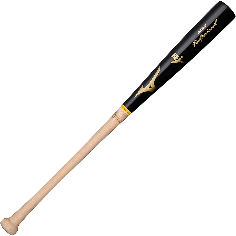 Baseball [R] Mizuno MIZUNO Professional Hard Wooden Bat Adult Maple 84cm 890g Average 1CJWH175 Baseball General Use High School Baseball Baseball Club Baseball Supplies Swallow Sports