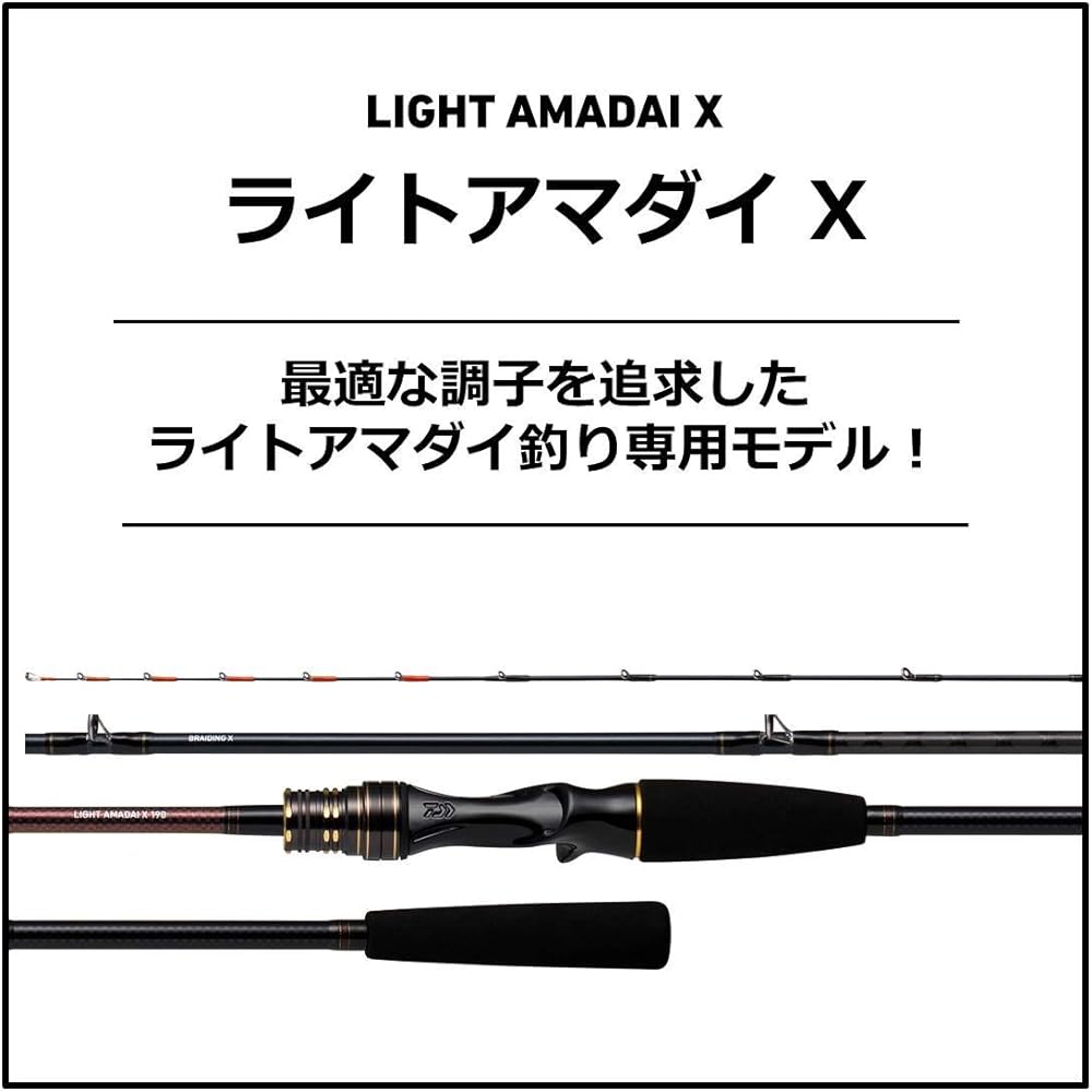 DAIWA 20 Light Amadai X 190・R