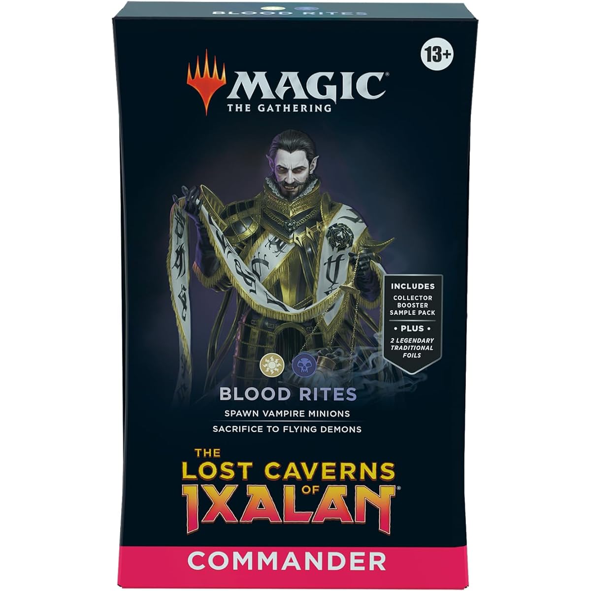 Wizards of the Coast Magic the Gathering Ixalan: Cave of the Lost Commander Deck "Blood Ritual" English Version MTG Trading Card Wizards of the Coast D23930000