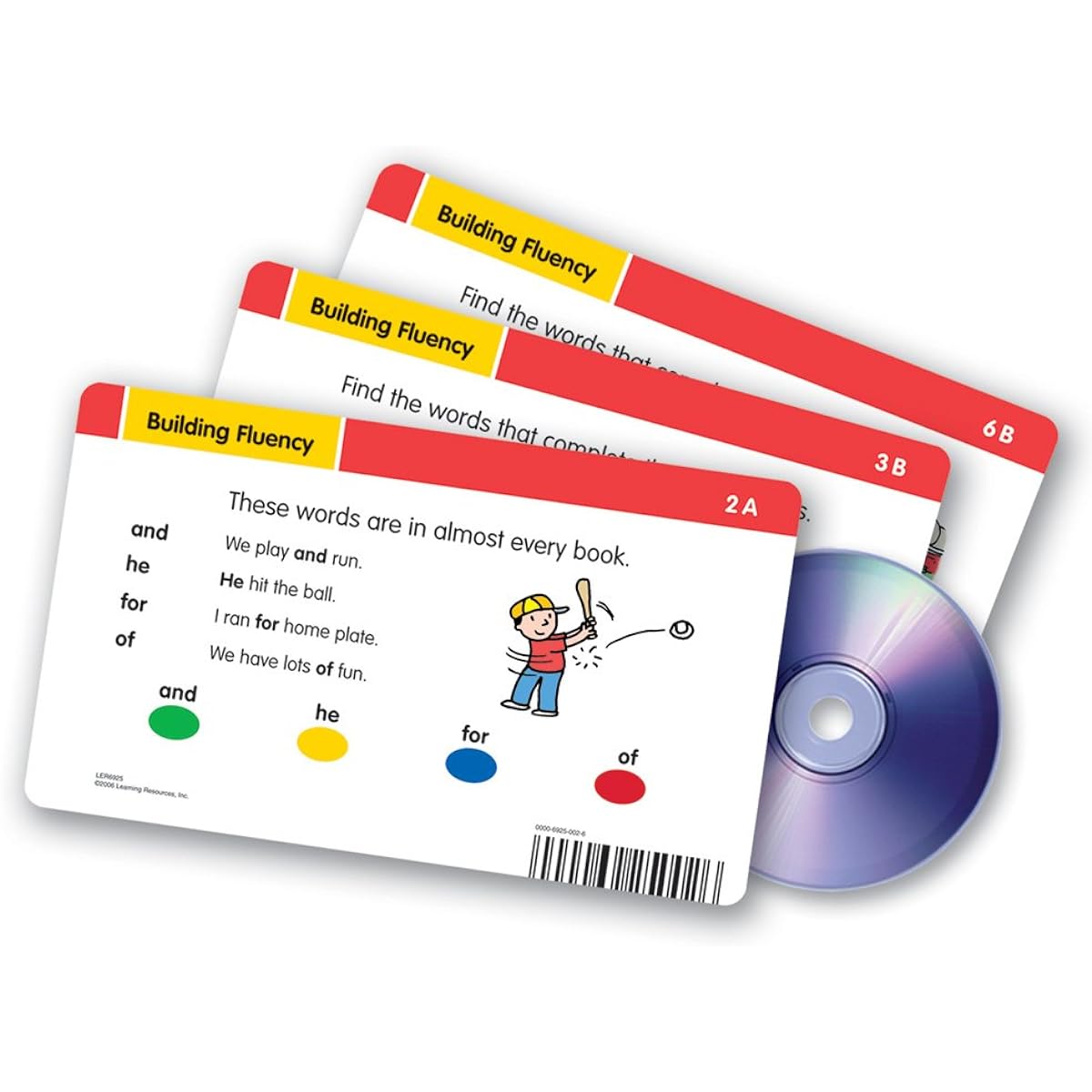Learning Resources Radius CD Card Set: Reading Fluency