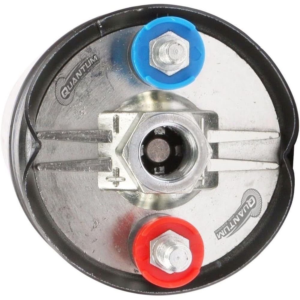 QFS Performance 380LPH Inline External E85 Compatible Fuel Pump Replacement Automotive, with 8AN Inlet/8AN Outlet and Check Valve OEM 50-1005, 0580254044